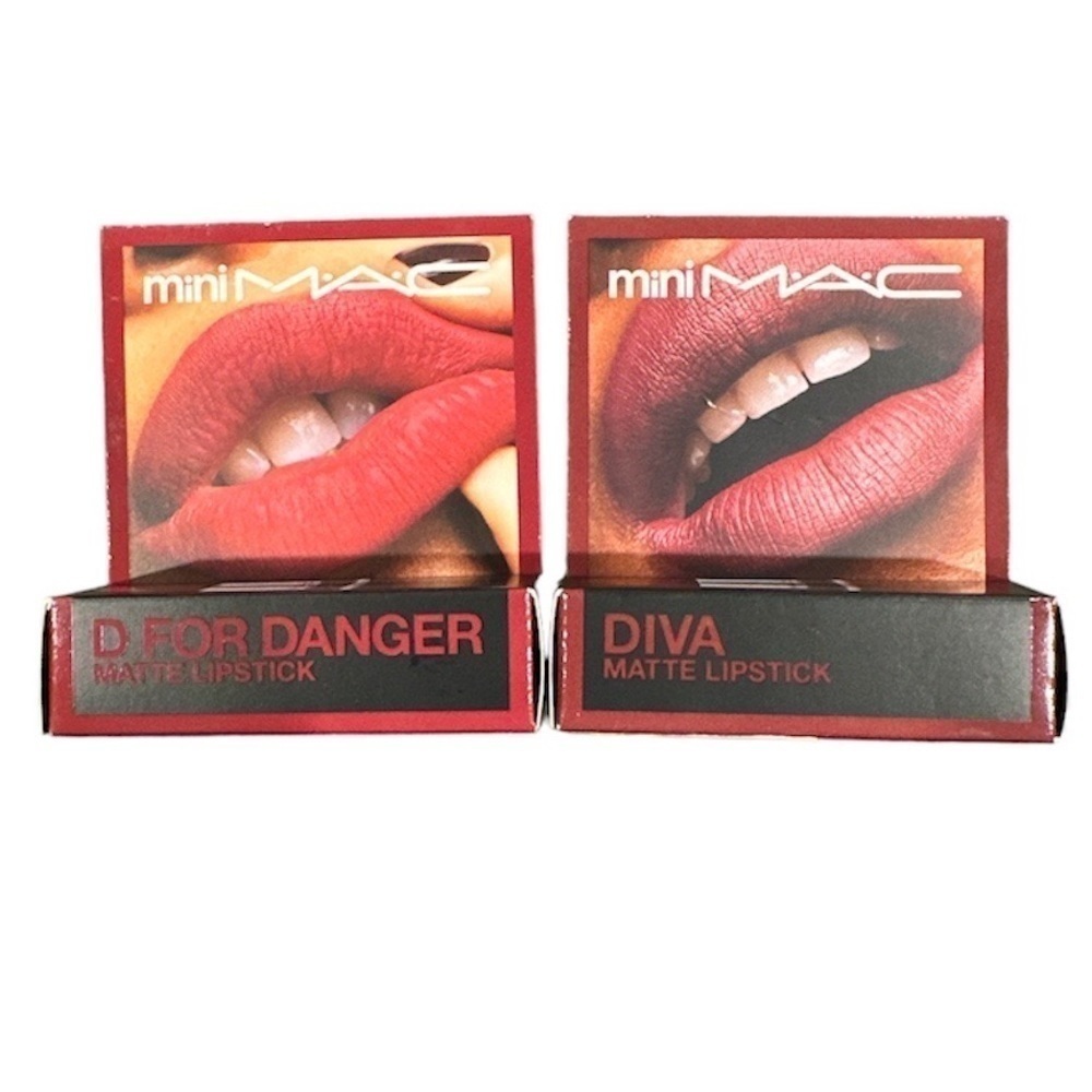 Mini MAC Lipsticks DIVA & D FOR DANGER